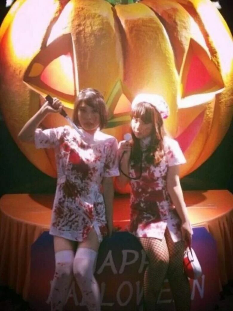 ハロウィン🎃エロ画像！動画もあるぜ!!盗撮・自撮りコスプレ女子のsns流出㊙️2025年はナニがくるか楽しみだよ♡271枚目