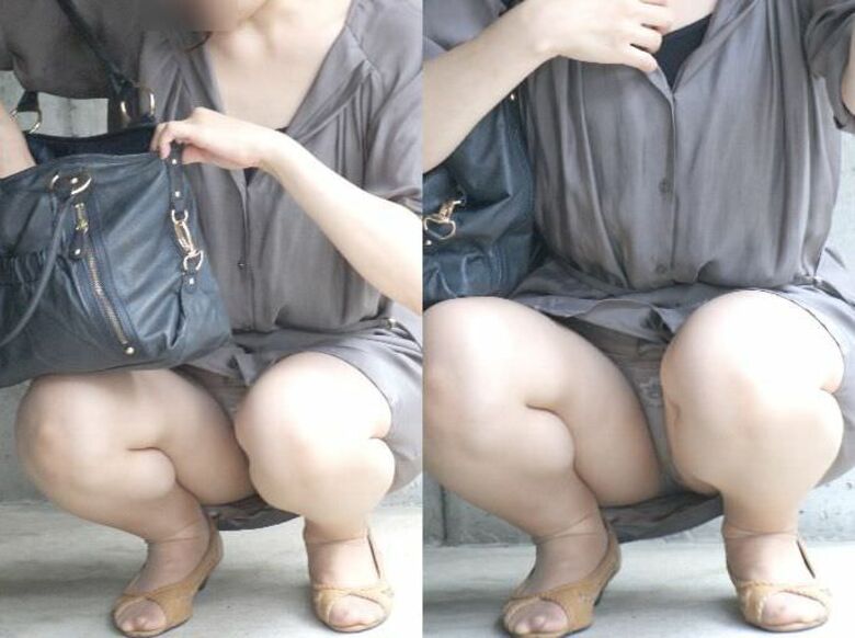 熟女 パンチラエロ画像だぜ！人妻・主婦の家庭内流出パンツ♡太ももや生足も抜けちゃいます♡129