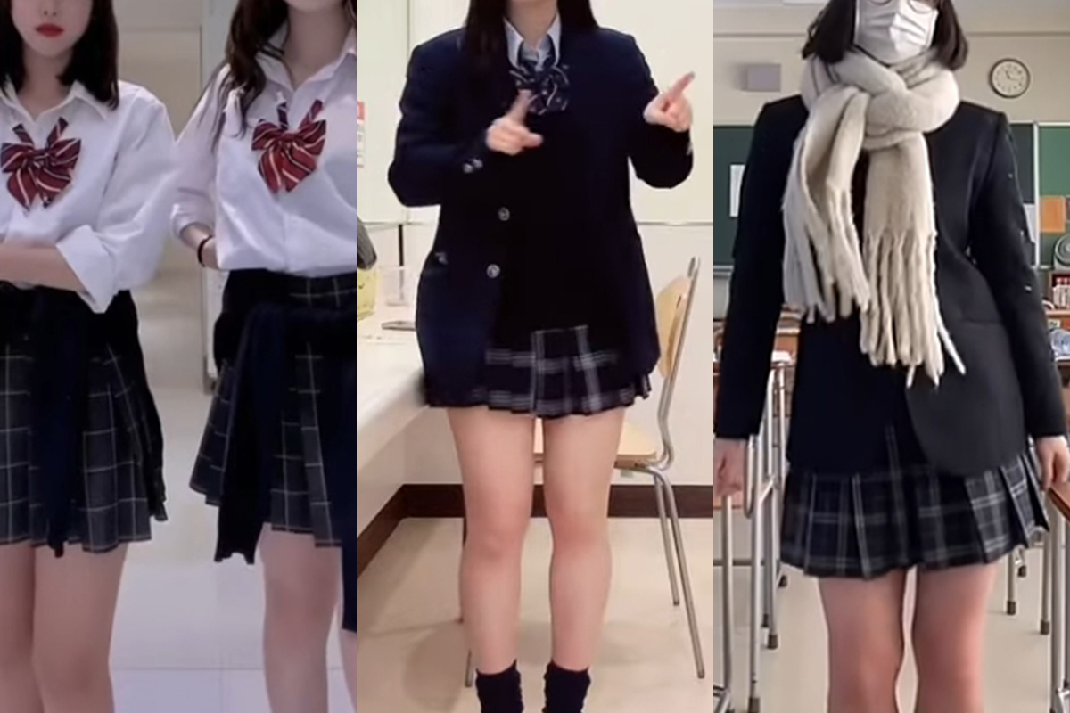 JKダンスの動画!こんなの見ちゃったらパンチラ❤️に期待しちゃうぜ!001