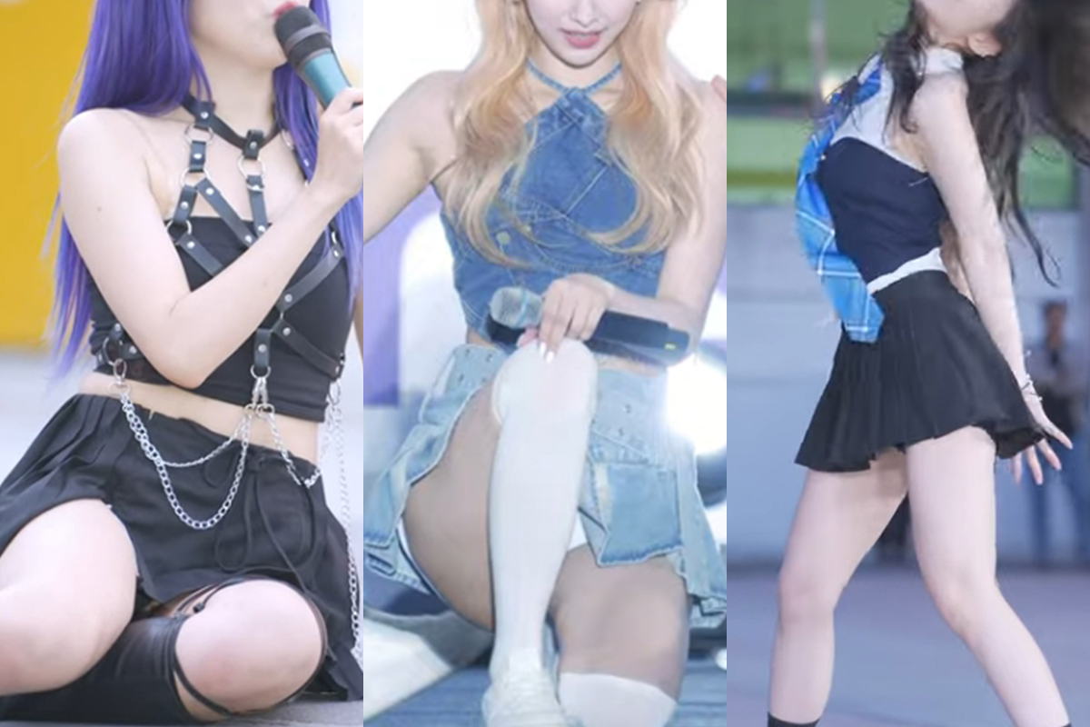 韓国 パンチラ動画!K-popアイドルのパンツをまとめてみたぜ!!