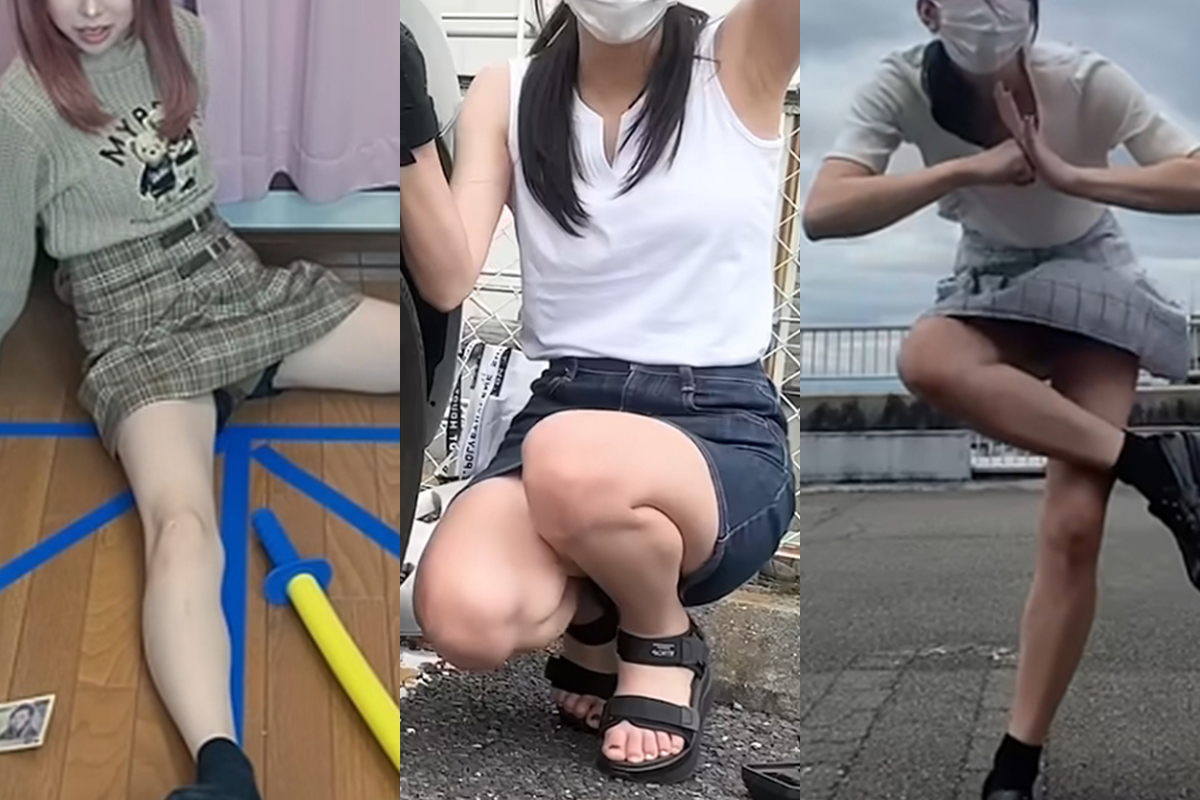YouTuber パンチラ動画だぜ！これは再生回数稼ぎにきてるっしょｗ001