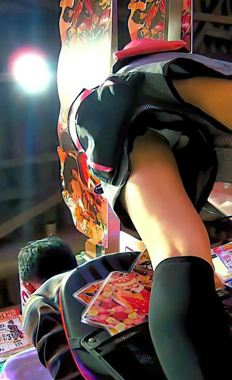 アパレル パンチラ画像!逆さ撮り盗撮♡ドアップのパンツがエロくて抜けちゃいます!!020