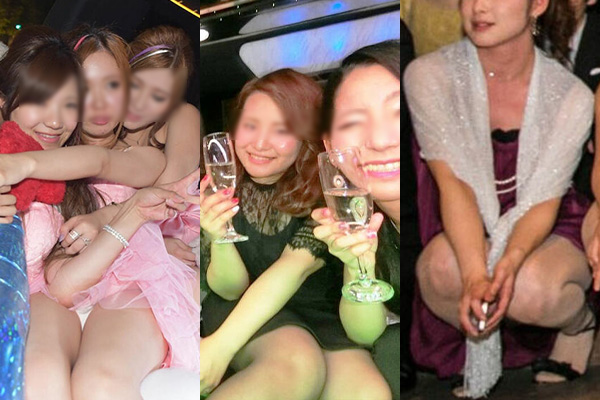 ぱんちら画像115枚!ドレスアップからのパンツがセクシーなパーティードレスパンチラをまとめてみた!!001枚目