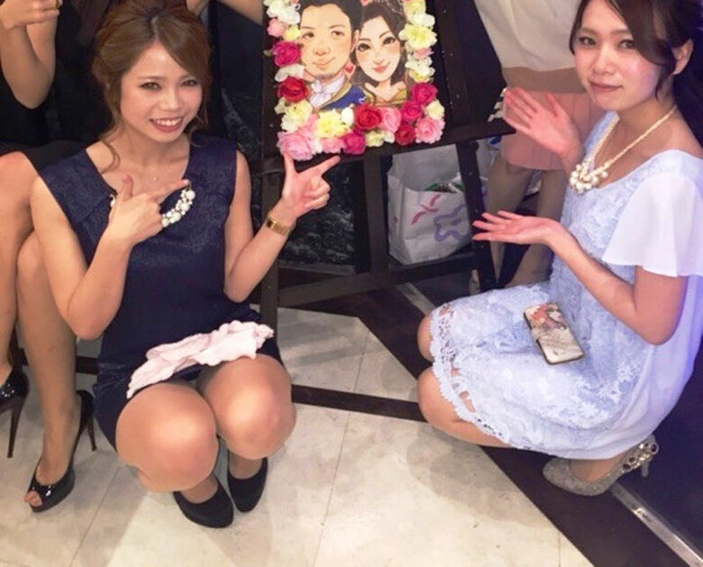 ぱんちら画像115枚!ドレスアップからのパンツがセクシーなパーティードレスパンチラをまとめてみた!!069枚目