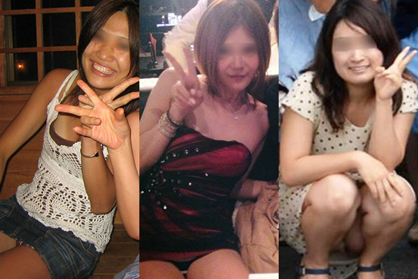 ぱんちら画像66枚！パンツくらい見えても気にしない♡エッチなギャルのパンチラピース画像をまとてみたぜ!!001枚目