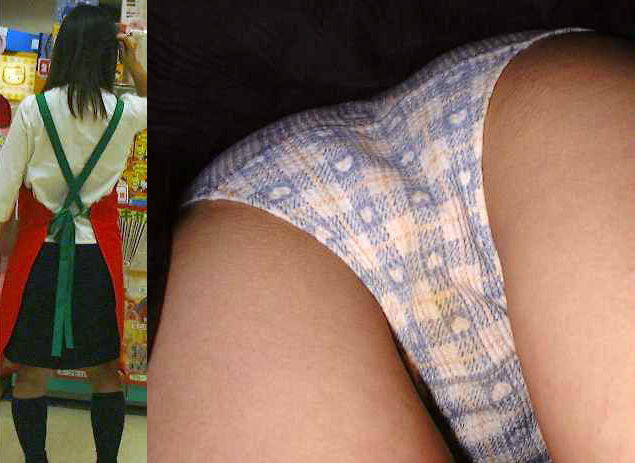 ハミパンや食い込み お尻がエッチな店員の盗撮パンチラエロ画像54枚026枚目