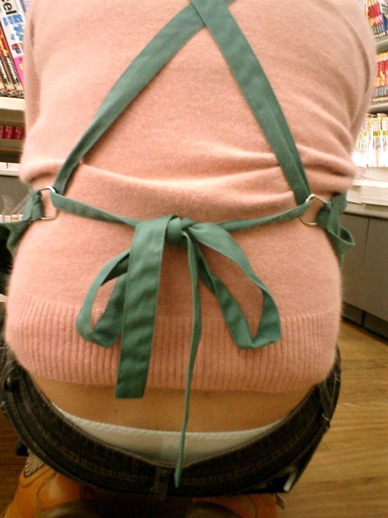 ハミパンや食い込み お尻がエッチな店員の盗撮パンチラエロ画像54枚043枚目
