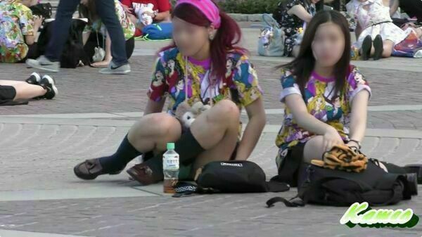 下着ディズニー エロ画像だぜ!夢の国で露出?パンチラに興奮するのはオイラだけじゃないはず♡066