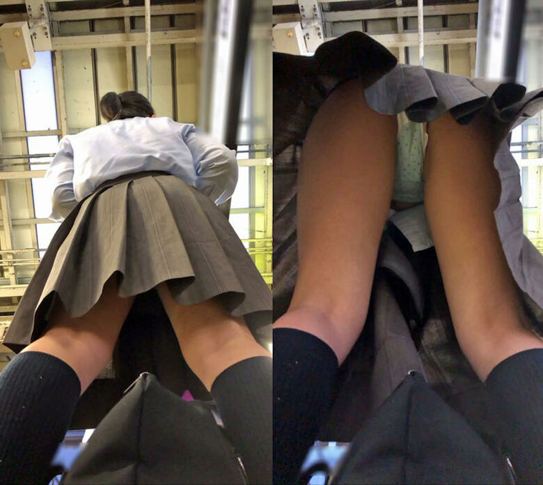 パンチラ 逆さ撮り盗撮画像！リアル動画もあるぜ!!見ているだけでもドキドキ感が伝わっちゃいます♡240