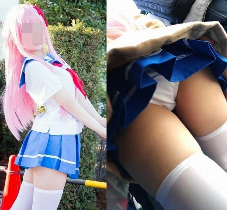 パンチラ 逆さ撮り盗撮画像！リアル動画もあるぜ!!見ているだけでもドキドキ感が伝わっちゃいます♡376