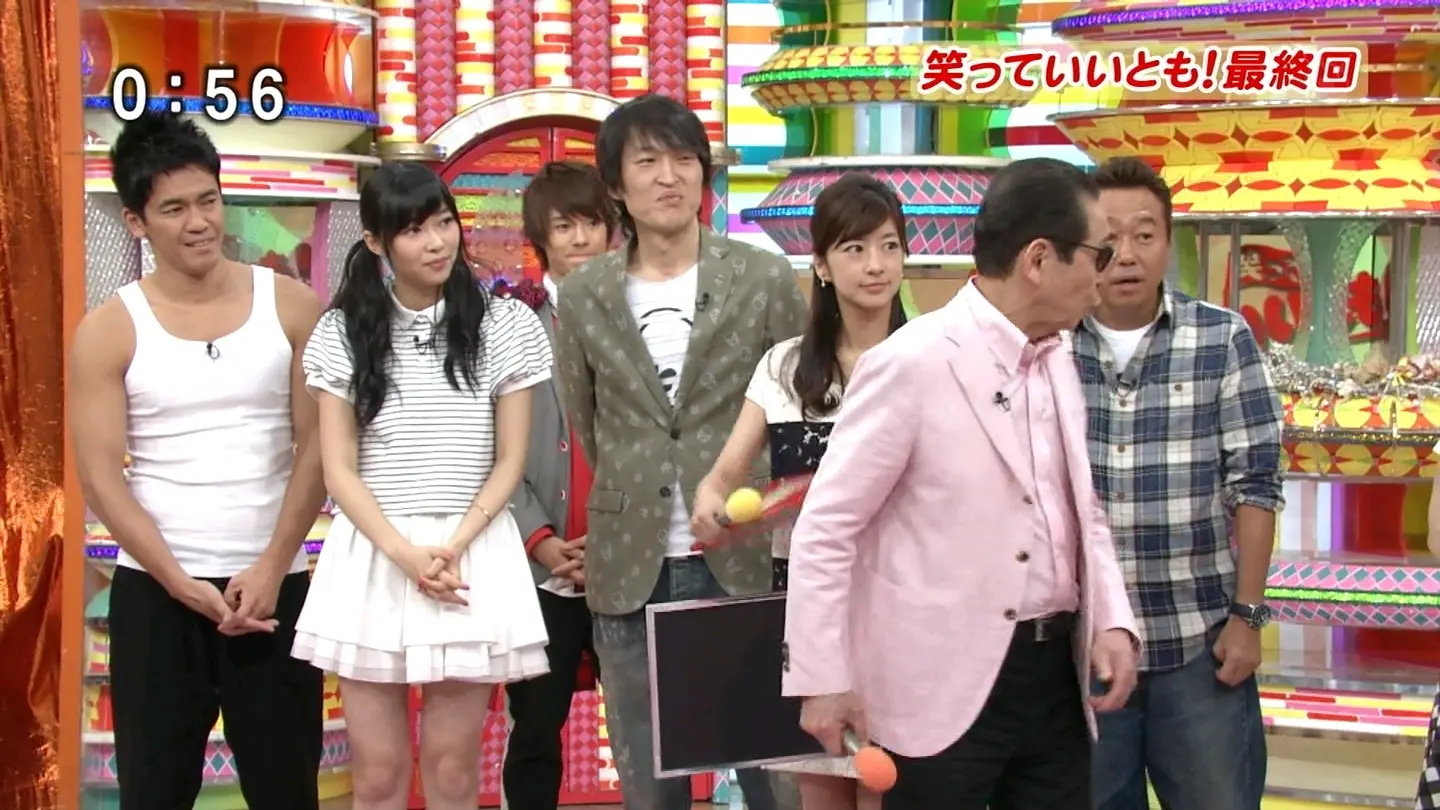 笑っていいとも！最終回の指原莉乃の見納め太もも012