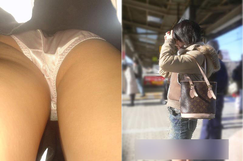 パンチラが抜ける逆さ撮り盗撮エロ動画像Vol.77_022枚目