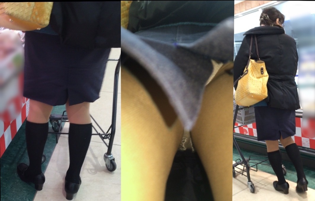 ショッピングモール パンチラ画像!逆さ撮り・しゃがみで見えてるリアルなパンツをまとめてみたぜ!!027