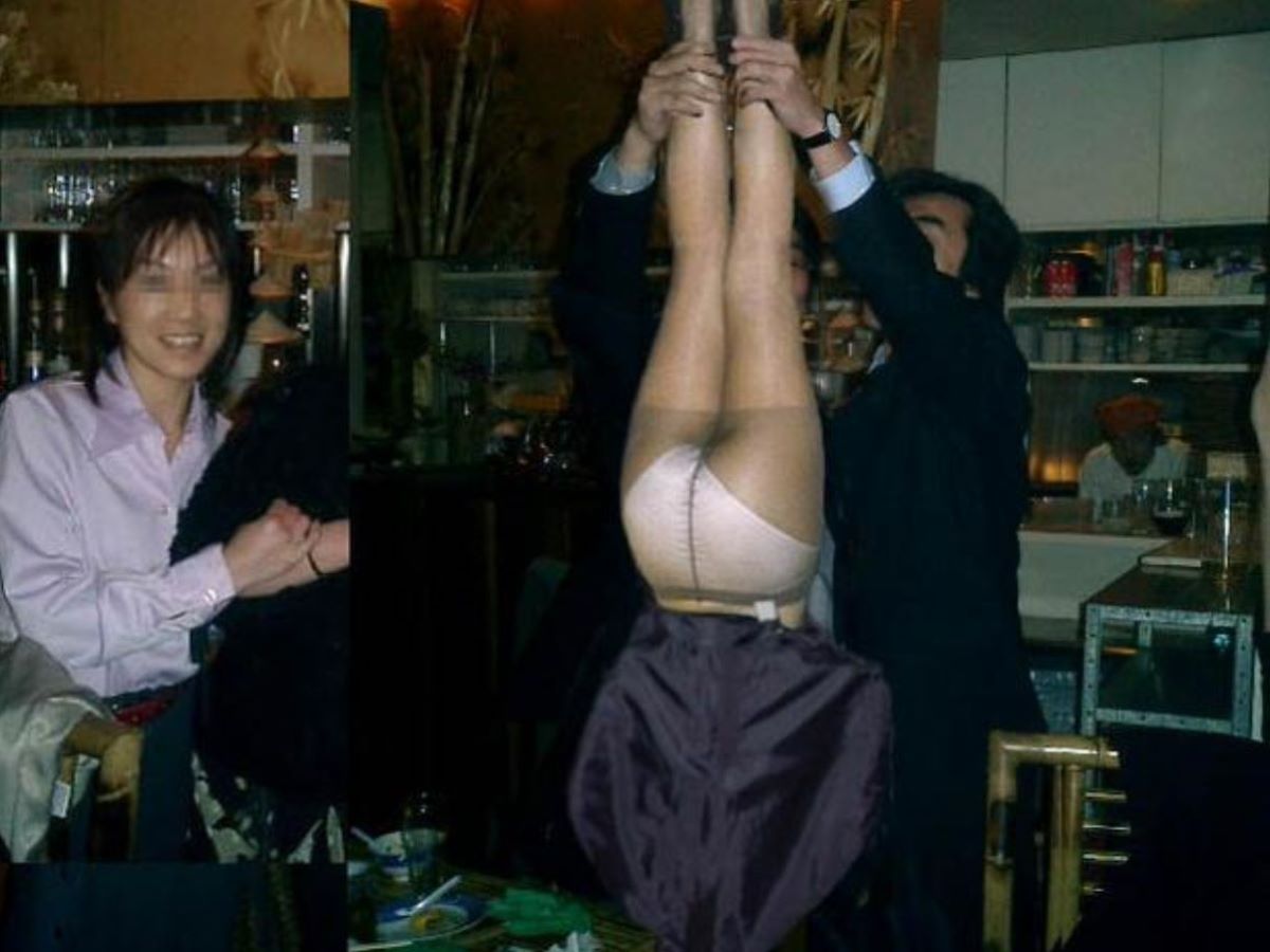 飲み会 パンチラエロ画像だぜ!居酒屋・カラオケなどなど泥酔女子の股間がダダ開き状態です♡043