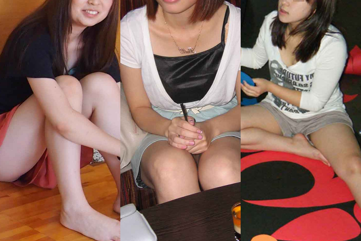 集合でパンチラしている記念写真流出エロ画像21選021枚目