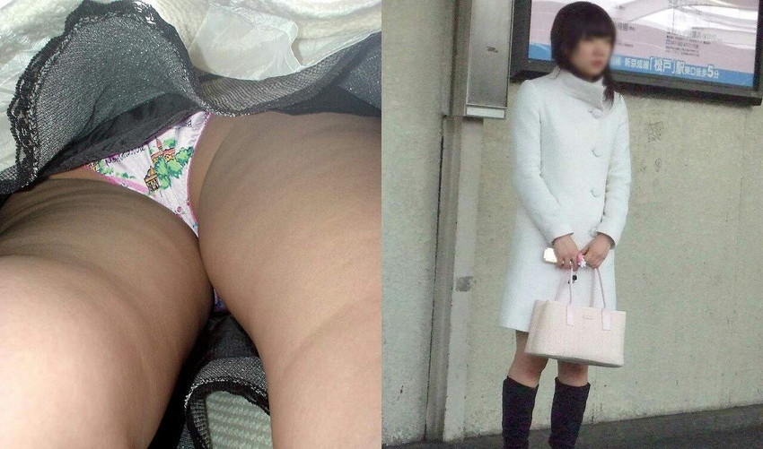 パンチラが抜ける逆さ撮り盗撮エロ動画像Vol.47_022枚目