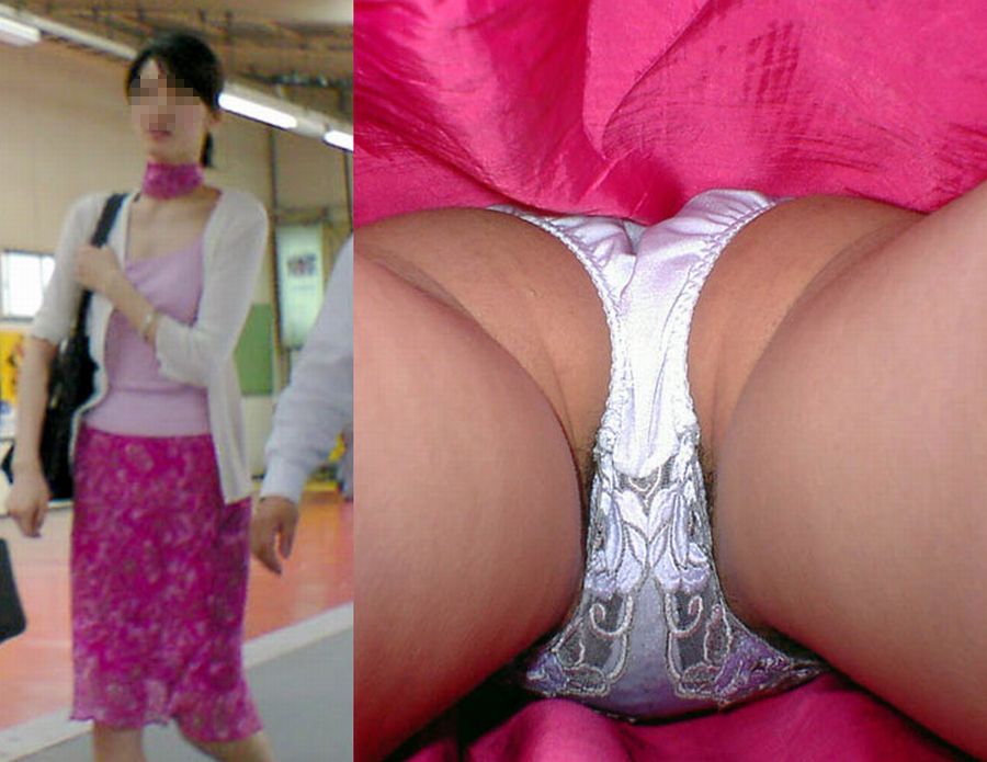 パンチラが抜ける逆さ撮り盗撮エロ動画像Vol.47_045枚目