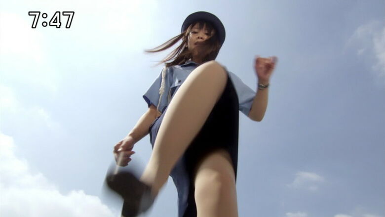 特撮📺パンチラ画像がエロいぜ！戦隊ヒロインアクションよりもパンツに目がいっちゃうよ♡【動画あり】022枚目