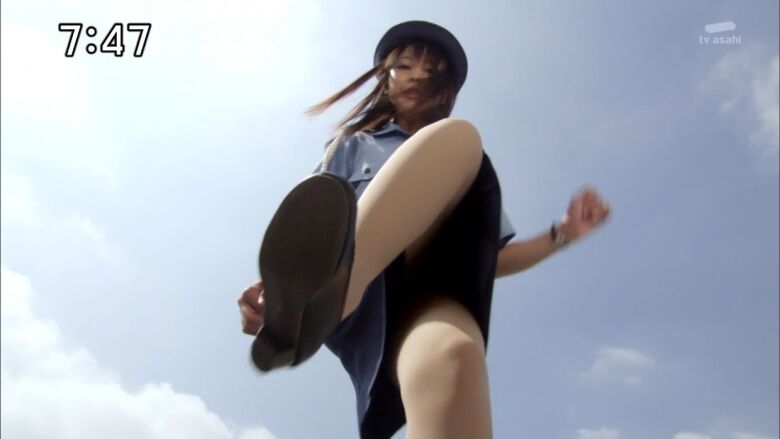 特撮📺パンチラ画像がエロいぜ！戦隊ヒロインアクションよりもパンツに目がいっちゃうよ♡【動画あり】023枚目