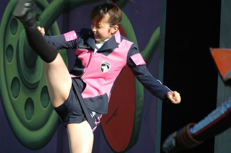 特撮📺パンチラ画像がエロいぜ！戦隊ヒロインアクションよりもパンツに目がいっちゃうよ♡【動画あり】046枚目