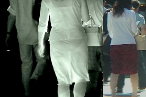 赤外線 盗撮エロ画像!透視カメラで撮影されたパンツがたまりません❤️乳首透けてるのもあるぜ!!002