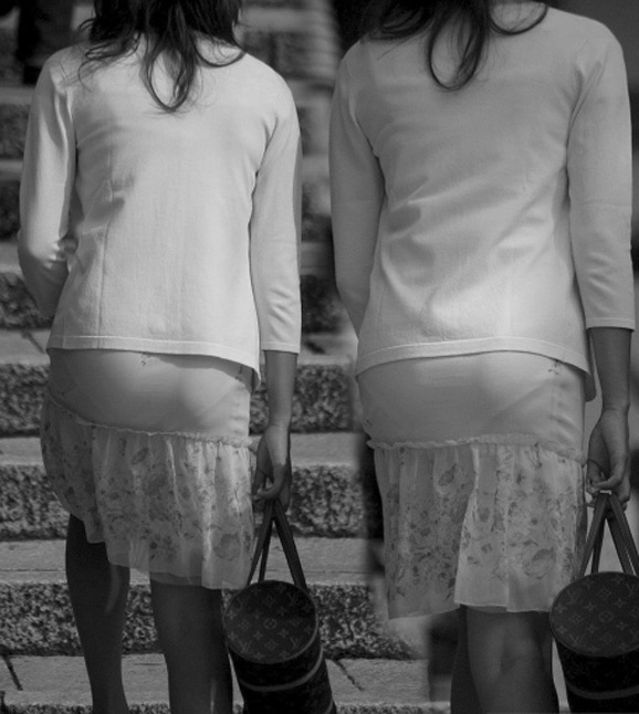 赤外線 盗撮エロ画像!透視カメラで撮影されたパンツがたまりません❤️乳首透けてるのもあるぜ!!033