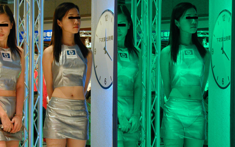 赤外線 盗撮エロ画像!透視カメラで撮影されたパンツがたまりません❤️乳首透けてるのもあるぜ!!035