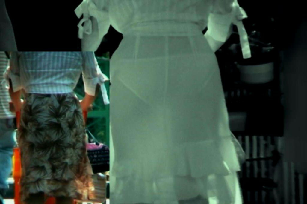 赤外線 盗撮エロ画像!透視カメラで撮影されたパンツがたまりません❤️乳首透けてるのもあるぜ!!042