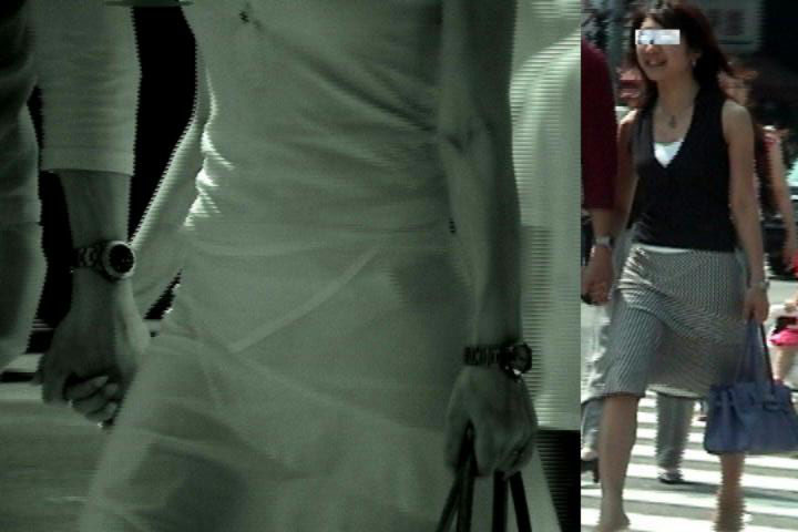 赤外線 盗撮エロ画像!透視カメラで撮影されたパンツがたまりません❤️乳首透けてるのもあるぜ!!045