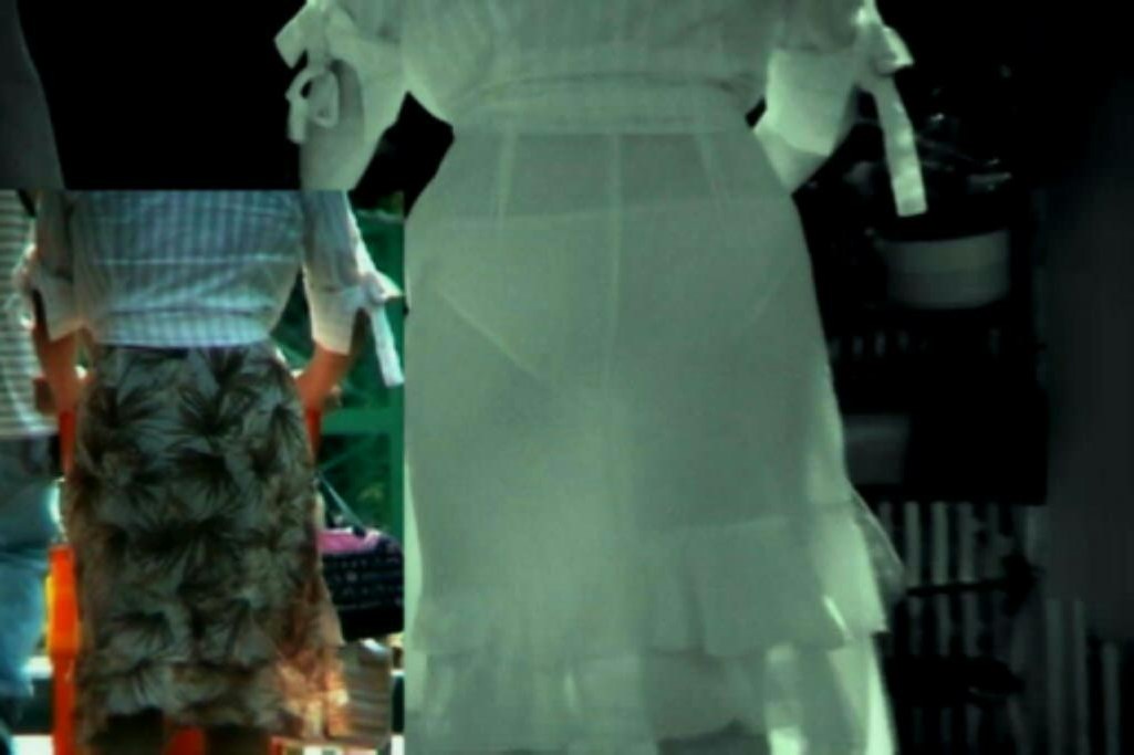 赤外線 盗撮エロ画像!透視カメラで撮影されたパンツがたまりません❤️乳首透けてるのもあるぜ!!049