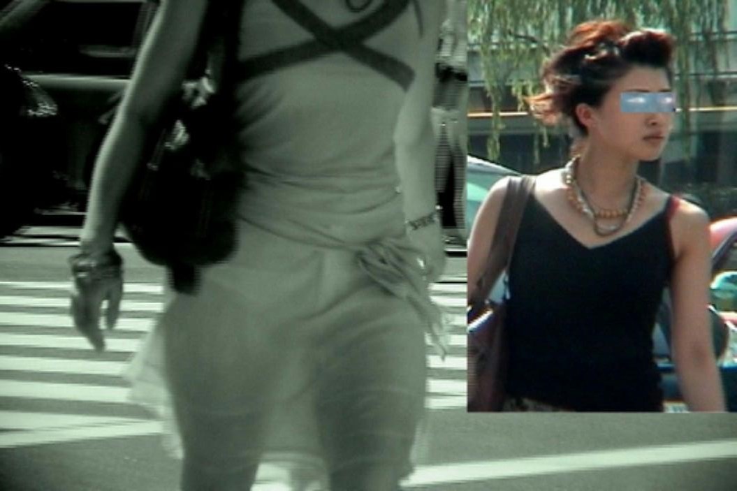 赤外線 盗撮エロ画像!透視カメラで撮影されたパンツがたまりません❤️乳首透けてるのもあるぜ!!050