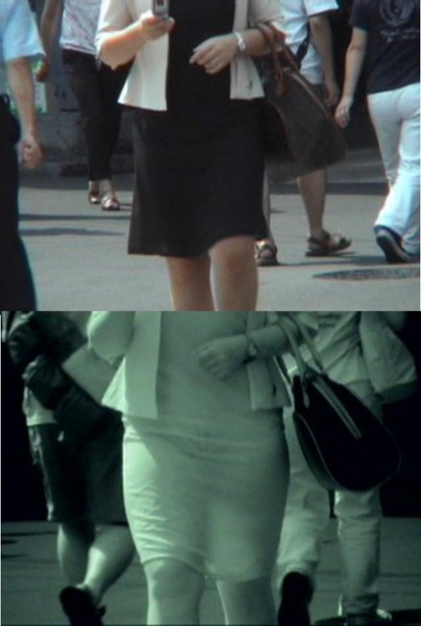 赤外線 盗撮エロ画像!透視カメラで撮影されたパンツがたまりません❤️乳首透けてるのもあるぜ!!058