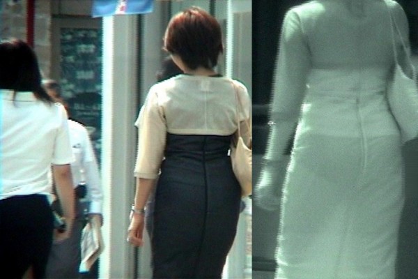 赤外線 盗撮エロ画像!透視カメラで撮影されたパンツがたまりません❤️乳首透けてるのもあるぜ!!062