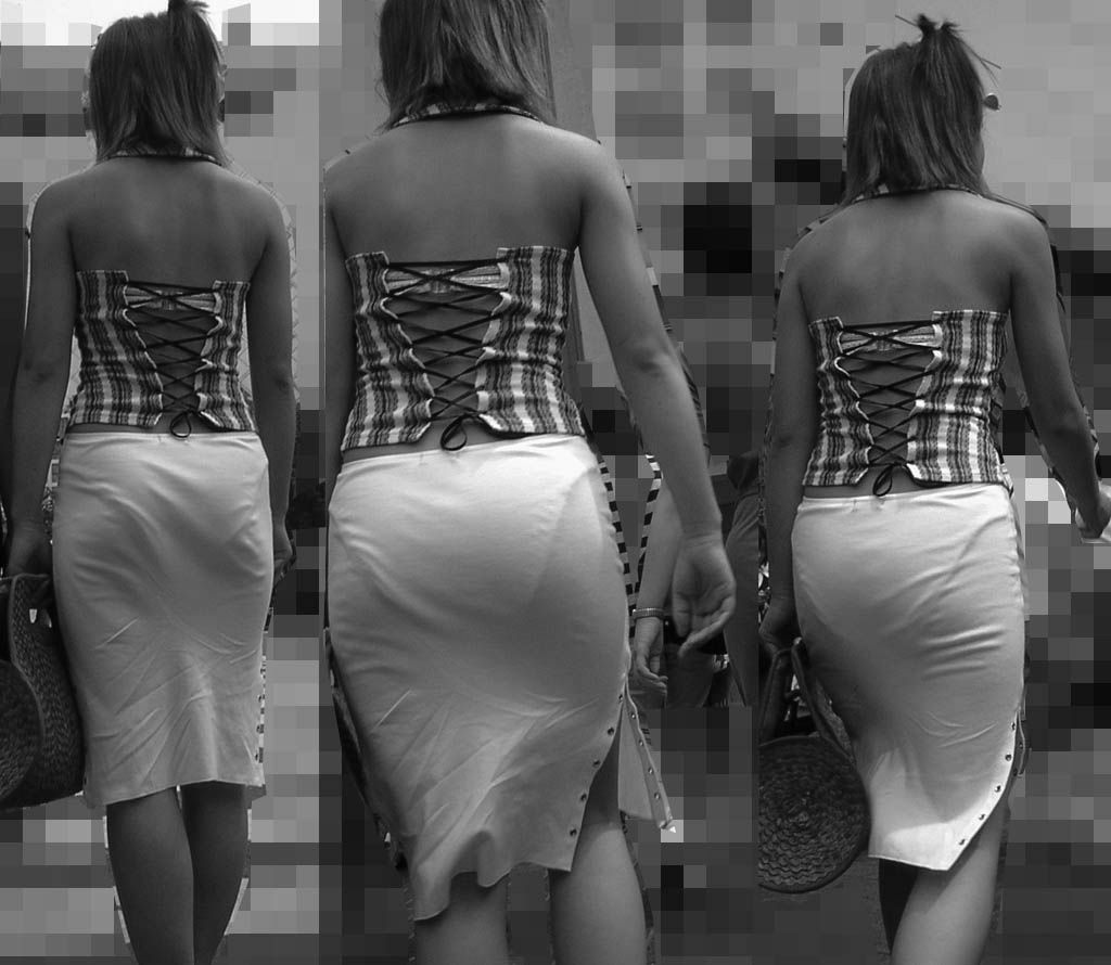 赤外線 盗撮エロ画像!透視カメラで撮影されたパンツがたまりません❤️乳首透けてるのもあるぜ!!079