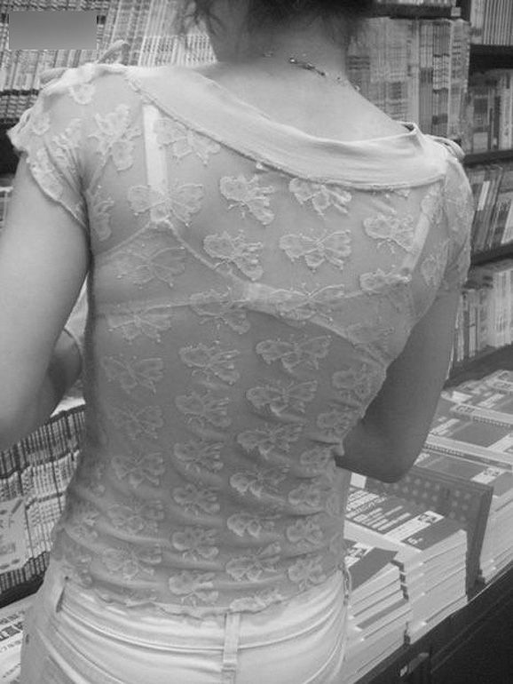 赤外線 盗撮エロ画像!透視カメラで撮影されたパンツがたまりません❤️乳首透けてるのもあるぜ!!085