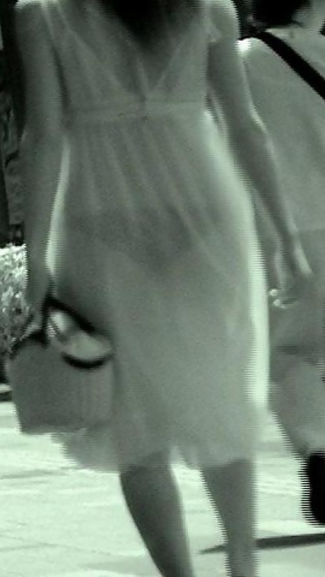 赤外線 盗撮エロ画像!透視カメラで撮影されたパンツがたまりません❤️乳首透けてるのもあるぜ!!093