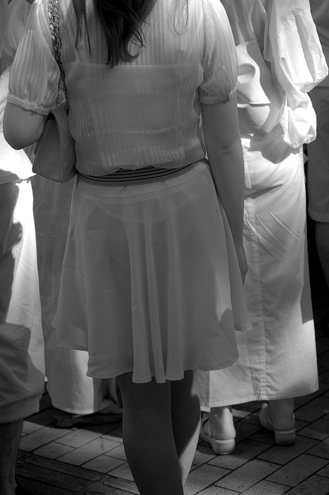 赤外線 盗撮エロ画像!透視カメラで撮影されたパンツがたまりません❤️乳首透けてるのもあるぜ!!096