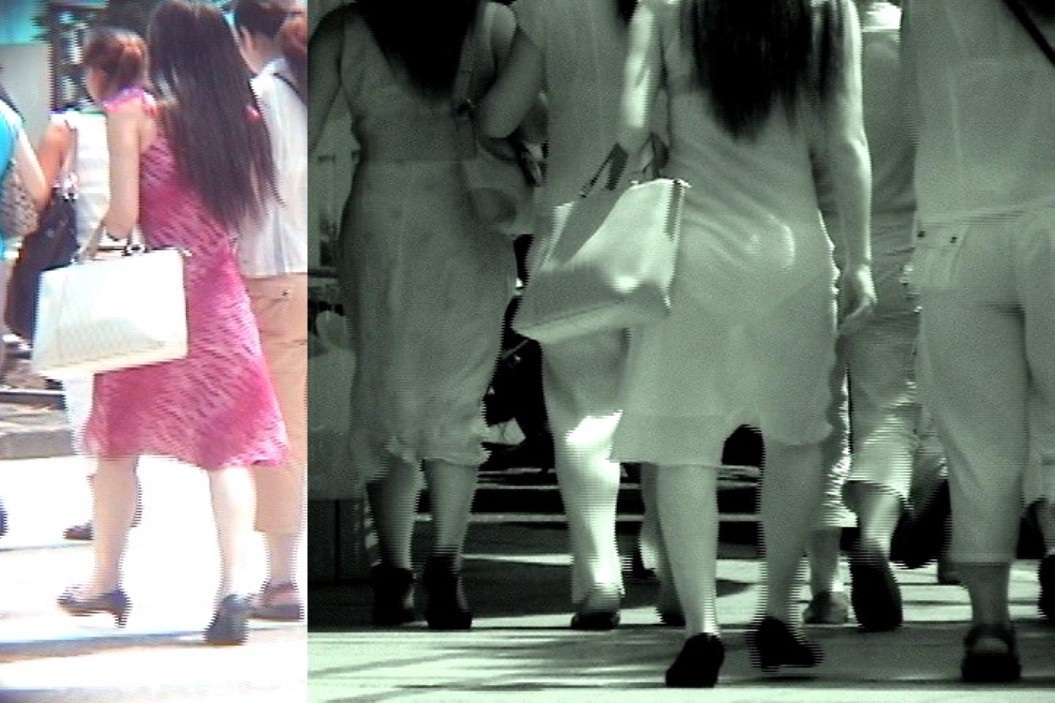 赤外線 盗撮エロ画像!透視カメラで撮影されたパンツがたまりません❤️乳首透けてるのもあるぜ!!109