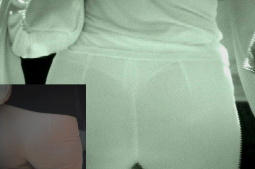 赤外線 盗撮エロ画像!透視カメラで撮影されたパンツがたまりません❤️乳首透けてるのもあるぜ!!118