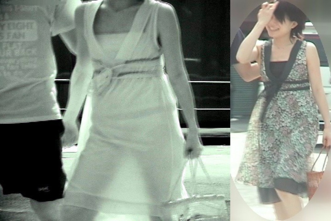 赤外線 盗撮エロ画像!透視カメラで撮影されたパンツがたまりません❤️乳首透けてるのもあるぜ!!119