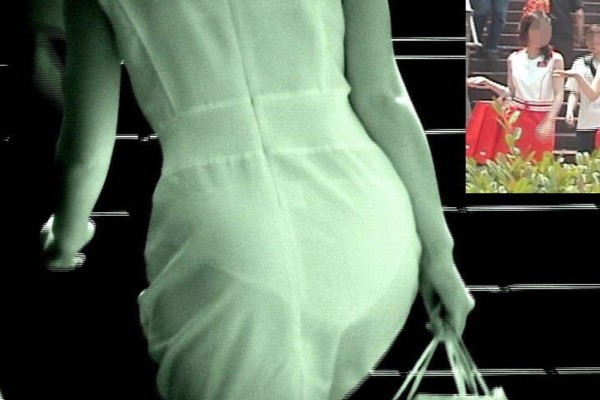 赤外線 盗撮エロ画像!透視カメラで撮影されたパンツがたまりません❤️乳首透けてるのもあるぜ!!121