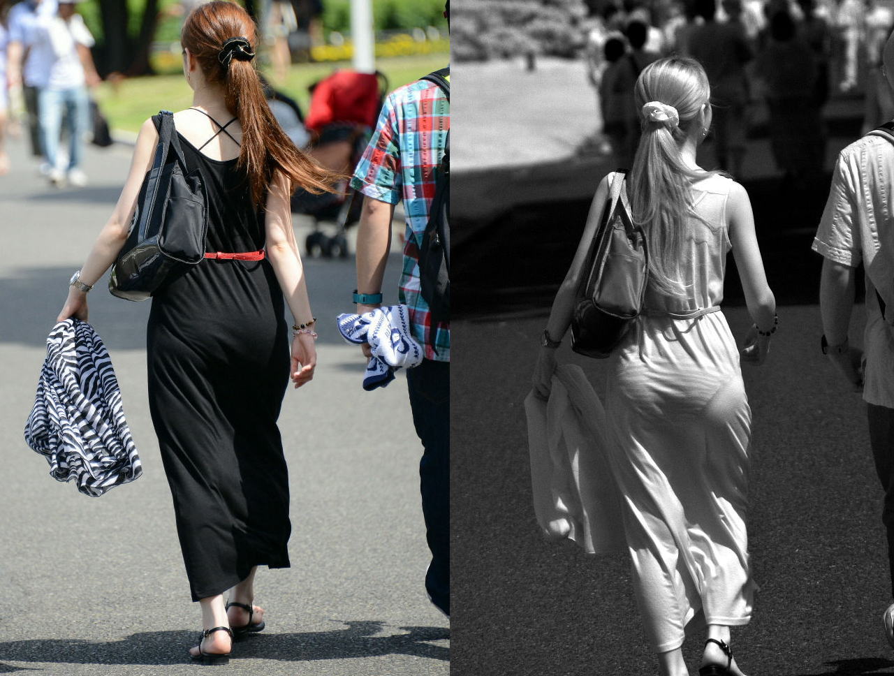 赤外線 盗撮エロ画像!透視カメラで撮影されたパンツがたまりません❤️乳首透けてるのもあるぜ!!122