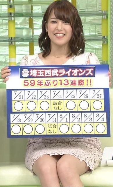 鷲見玲奈 パンチラ画像017