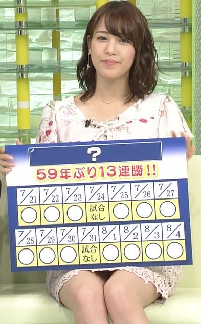 鷲見玲奈 パンチラ画像023