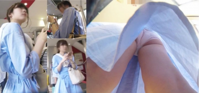 パンチラが抜ける逆さ撮り盗撮エロ動画像Vol.59_041枚目