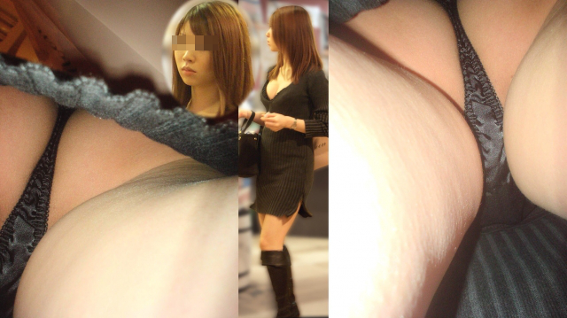 パンチラが抜ける逆さ撮り盗撮エロ動画像Vol.62_027枚目