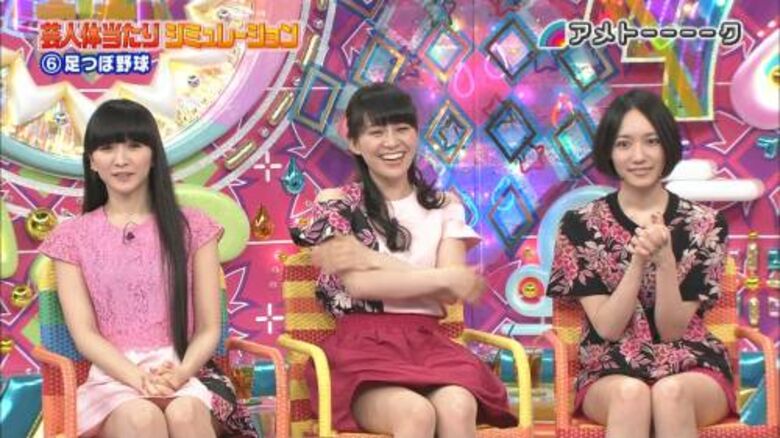 Perfume パンチラ!ミニスカ美脚に太ももがエロすぎて抜けちゃいます♡019