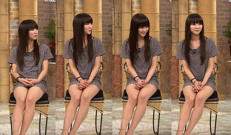 Perfume パンチラ!ミニスカ美脚に太ももがエロすぎて抜けちゃいます♡055