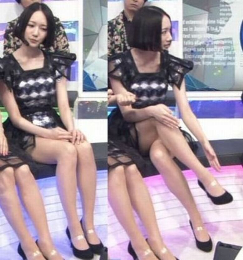 Perfume パンチラ!ミニスカ美脚に太ももがエロすぎて抜けちゃいます♡059