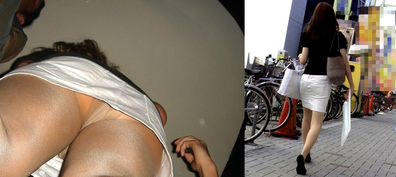 パンチラが抜ける逆さ撮り盗撮エロ動画像Vol.67_002枚目